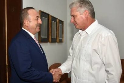 Díaz-Canel recibió al Ministro turco de Asuntos Exteriores