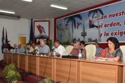 Continúa  este jueves visita gubernamental a Villa Clara (+ Fotos)