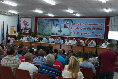 Sesiona reunión resumen de la segunda visita gubernamental a Villa Clara