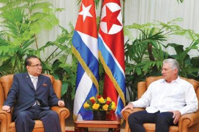 Recibió Díaz-Canel al Vicepresidente del Comité Central del Partido del Trabajo de Corea