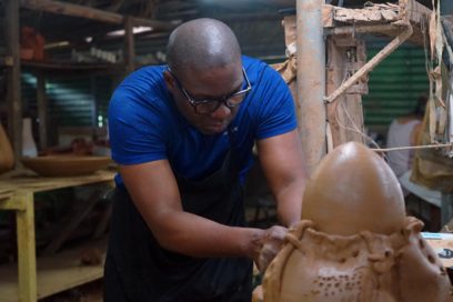 Jesús Lara: Magistral ejercicio como ceramista