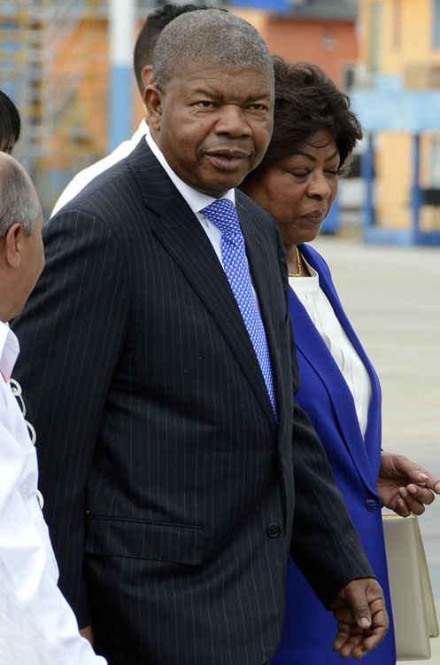 En Cuba presidente de Angola