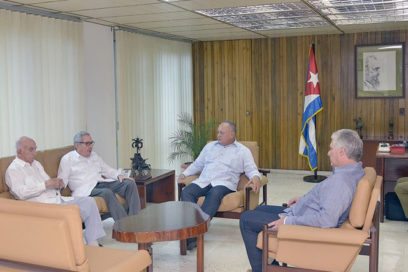 Dirigentes cubanos recibieron a Diosdado Cabello
