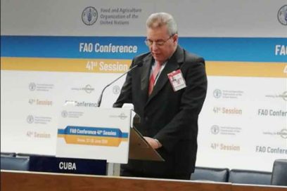 Cuba denuncia en FAO daños del bloqueo a la industria agroalimentaria
