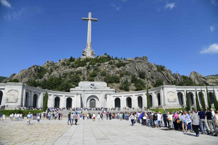 El Valle de los Caídos es el lugar donde reposan los restos del dictador Francisco Franco. Foto: Getty Images