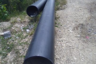 Se busca dueño de tubos de polietileno