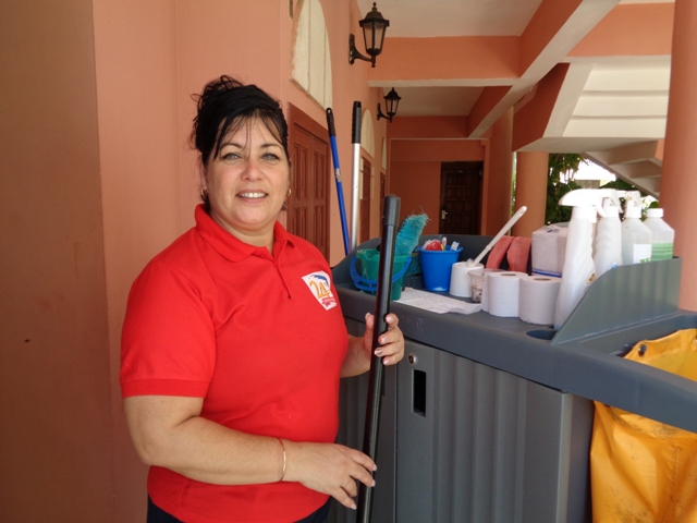 La sección sindical de Alojamiento se encuentra entre las más destacadas del centro y se distingue por sus colaboraciones sociales. Foto: Lianne Fonseca Diéguez