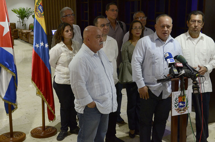 Diosdado Cabello en La Habana