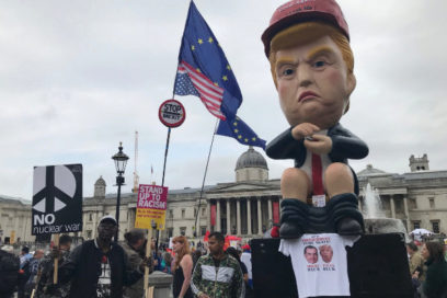 Trump: la visita de la discordia