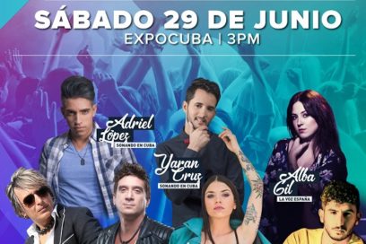 Concierto en Expocuba por el inicio del verano
