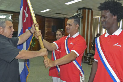 Trabajadores cubanos a Juegos Deportivos Mundiales