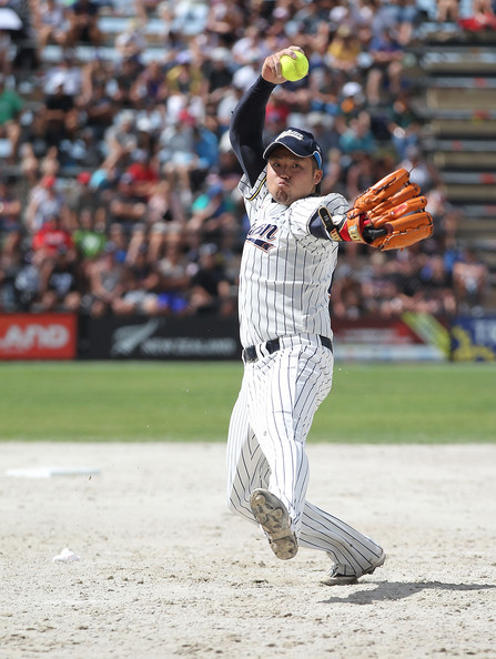 El japonés Hikaru Matsuda , héroe antes Cuba en mundial de sóftbol. Foto: del evento