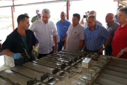 Presidente cubano encabeza visita gubernamental a Pinar del Río (Cobertura Especial)