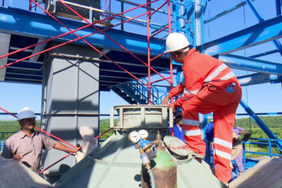 Cienfuegos: moderna planta de fertilizantes en fase de pruebas