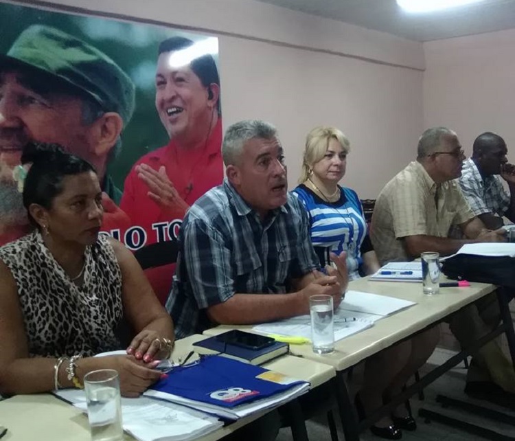 Pleno del Comité Provincial de la CTC en Villa Clara 2019