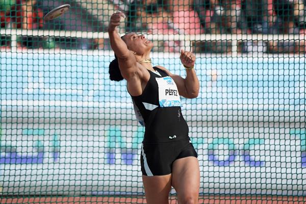 Yaime Pérez ganó la parada de la Liga de Diamante en Rabat. Foto: www.iaaf.org