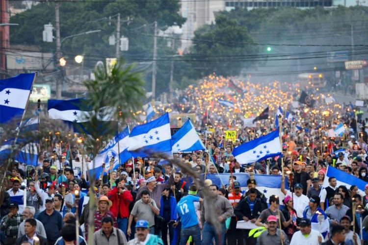 movilizaciones sociales en Honduras