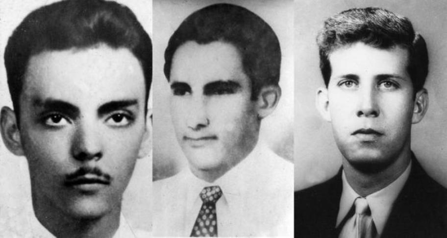 Josué País, Floro Vistel y Salvador Pascual.