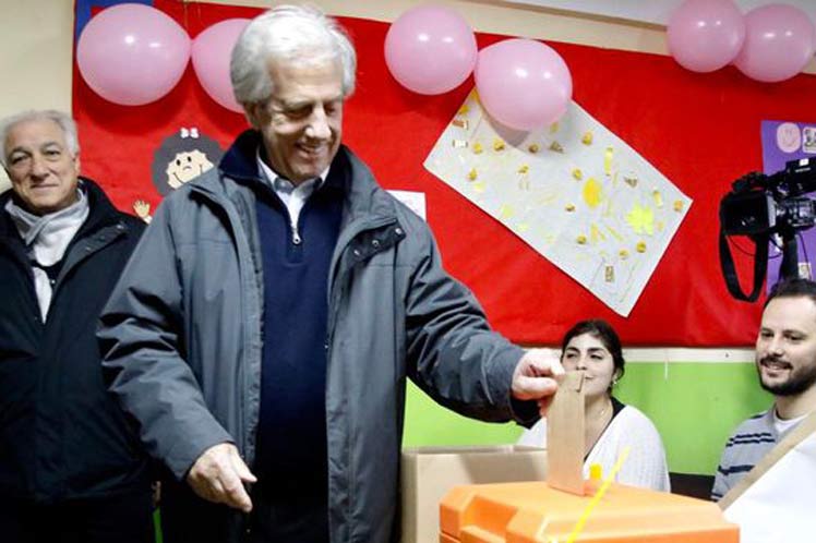 Presidente de Uruguay, Tabaré Vázquez. Foto: Tomada de PL