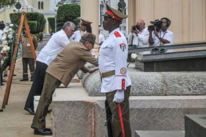 Raúl and Díaz-Canel participate in tribute to Máximo Gómez