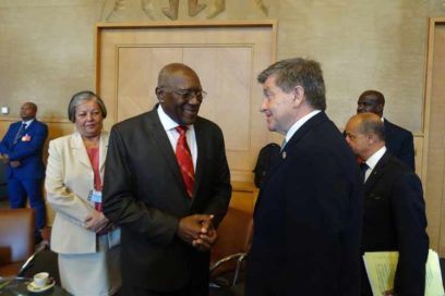 Primer vicepresidente de Cuba se reúne con director general de la OIT (+Fotos)