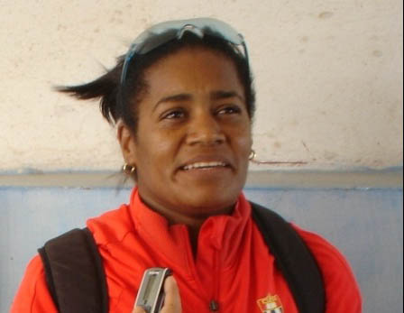 Yipsi Moreno, comisionada nacional de atletismo. Foto: www.deporcuba.com