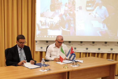 Entidades científicas de Cuba e Italia firman memorando de entendimiento