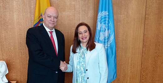 Rodrigo Malmierca sostiene encuentros con directivos de la ONU