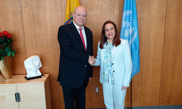 Rodrigo Malmierca sostiene encuentros con directivos de la ONU