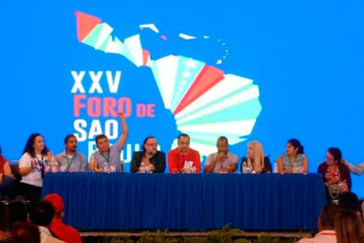 Jornada de concertación y unidad, este sábado en el Foro de Sao Paulo de Caracas