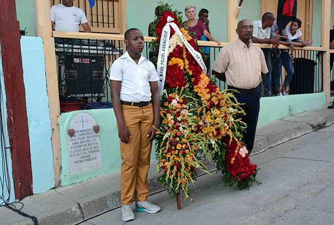 Homenaje a Frank País. Día de los mártires