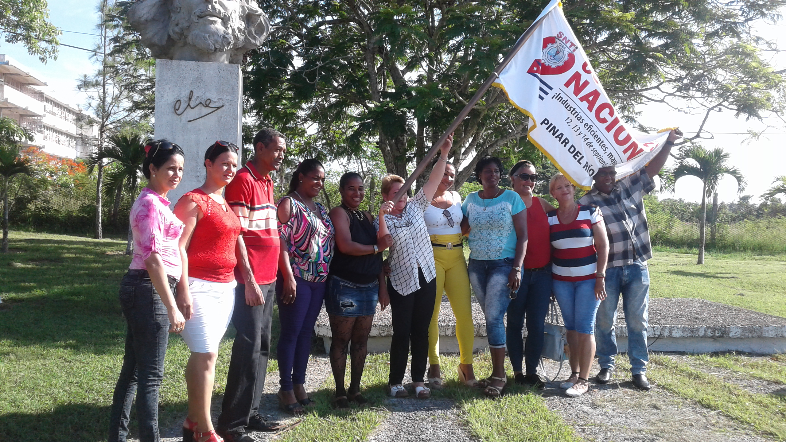 Delegación pinareña a la II Conferencia Nacional del Sindicato Nacional de Trabajadores de la Industria (SNTI)