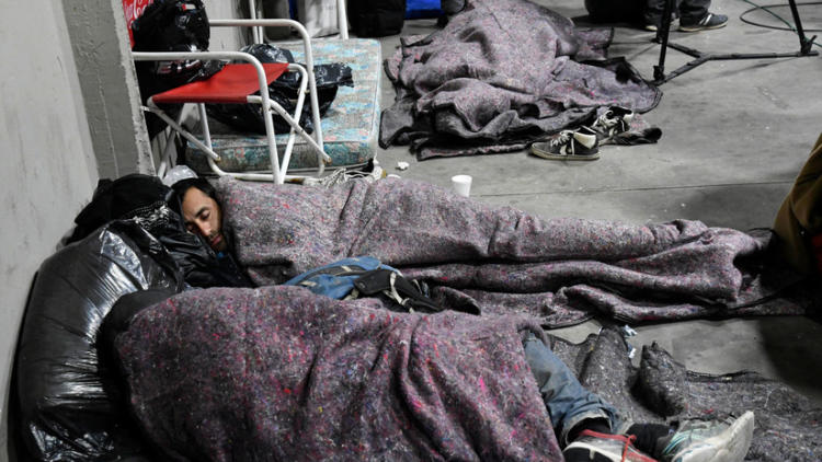 No se trata de los arrabales, sino del centro de Buenos Aires. Foto: AFP