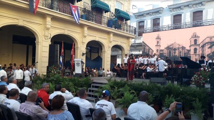 Díaz-Canel participa en acto provincial de La Habana por el Día de la Rebeldía Nacional 5