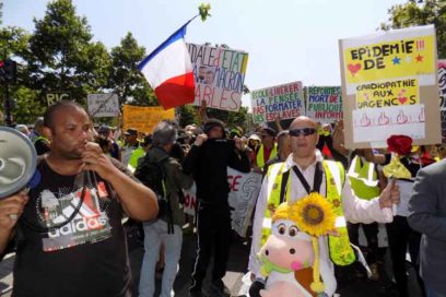 Nueva movilización de los Chalecos Amarillos en Francia (+Fotos)