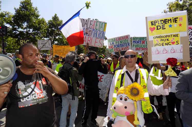 Nueva movilización de los Chalecos Amarillos en Francia