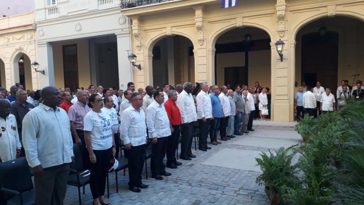 Díaz-Canel participa en acto provincial de La Habana por el Día de la Rebeldía Nacional 2