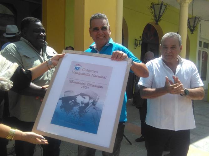 El avileño Luis Venegas Carmenate resultó el director de mejores resultados en el país durante el 2018, en el Fondo Cubano de Bienes Culturales. Foto: José Luis Martínez Alejo