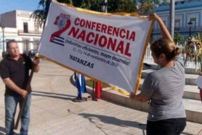 Abanderan delegación matancera a II Conferencia del Sindicato de Industrias