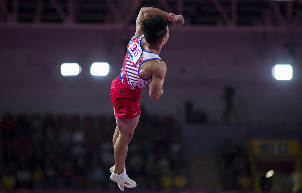 Alejandro de la Cruz, bronce en caballo de salto. Foto: Irene Pérez/ Cubadebate.