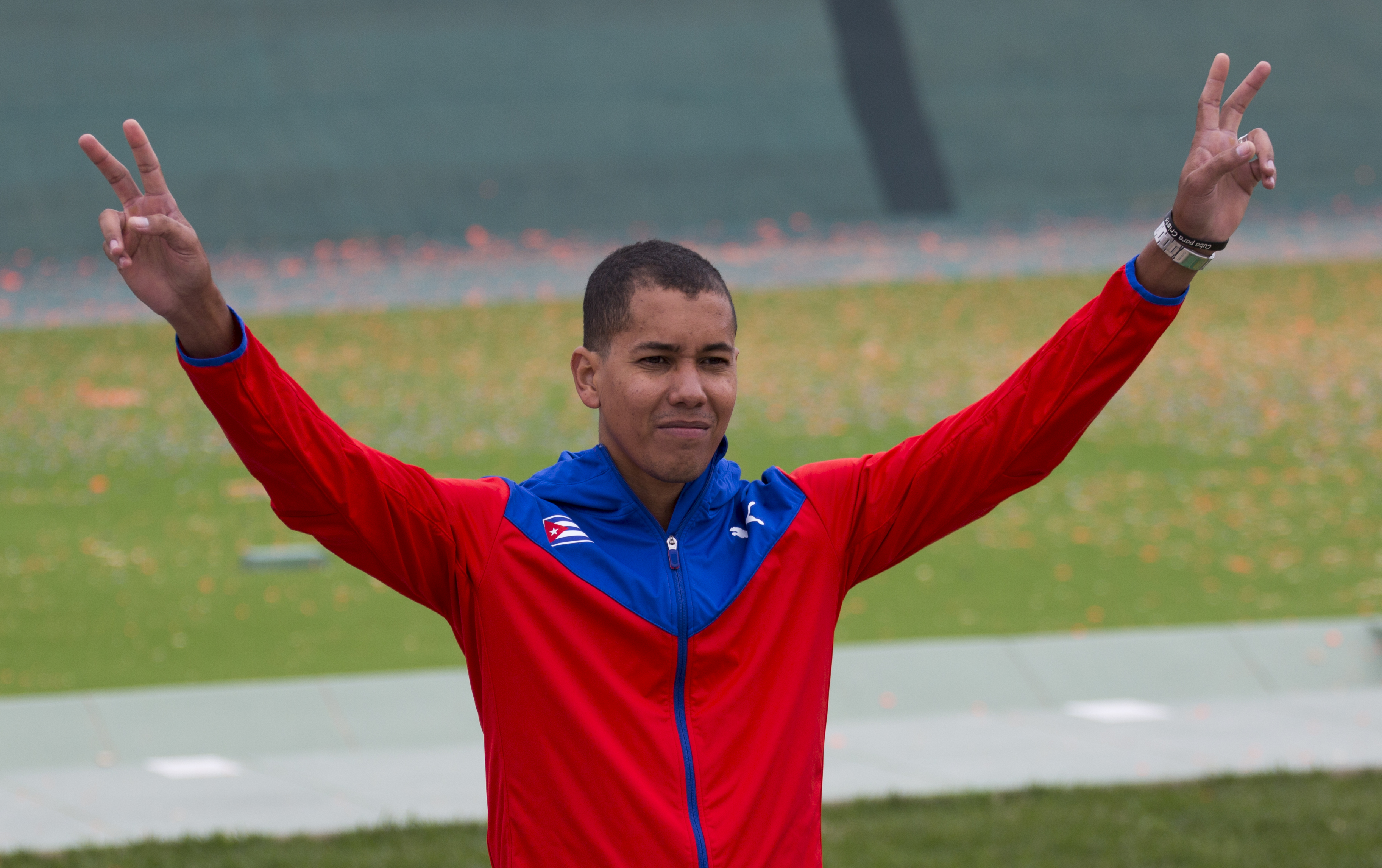 Jorge Grau, campeón panamericano en pistola. Foto: Irene Pérez