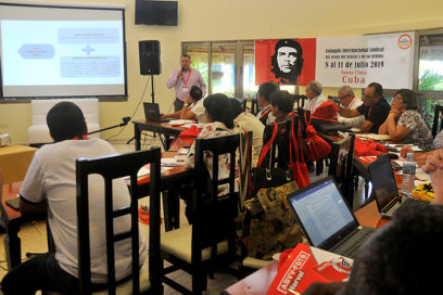 En Villa Clara, Coloquio Sindical Internacional del sector del azúcar y las bebidas (+Fotos)