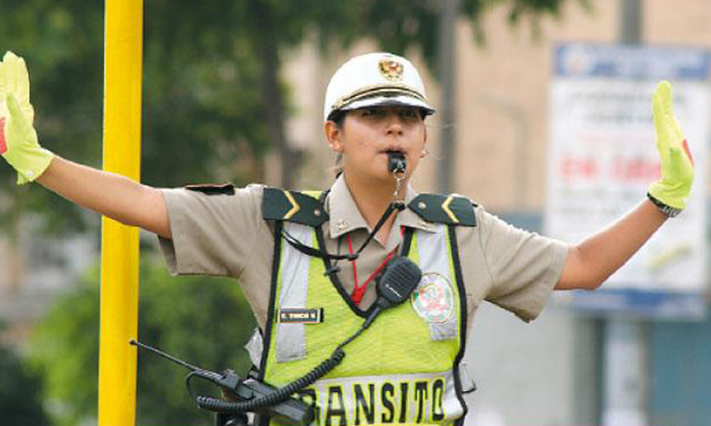 Mujeres Policias en Lima aseguran las calles en estos Juegos Panamericanos. Foto: Revista Nitro