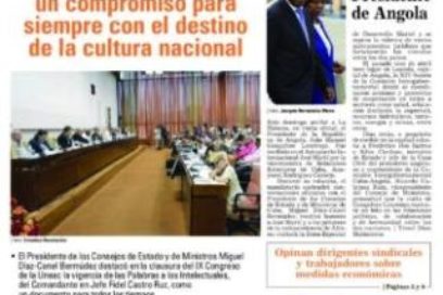 Lunes 1 de julio de 2019