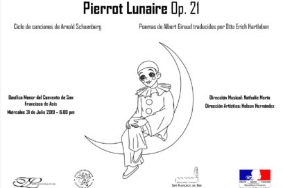 Pierrot Lunaire en la Basílica Menor del Convento de San Francisco de Asís