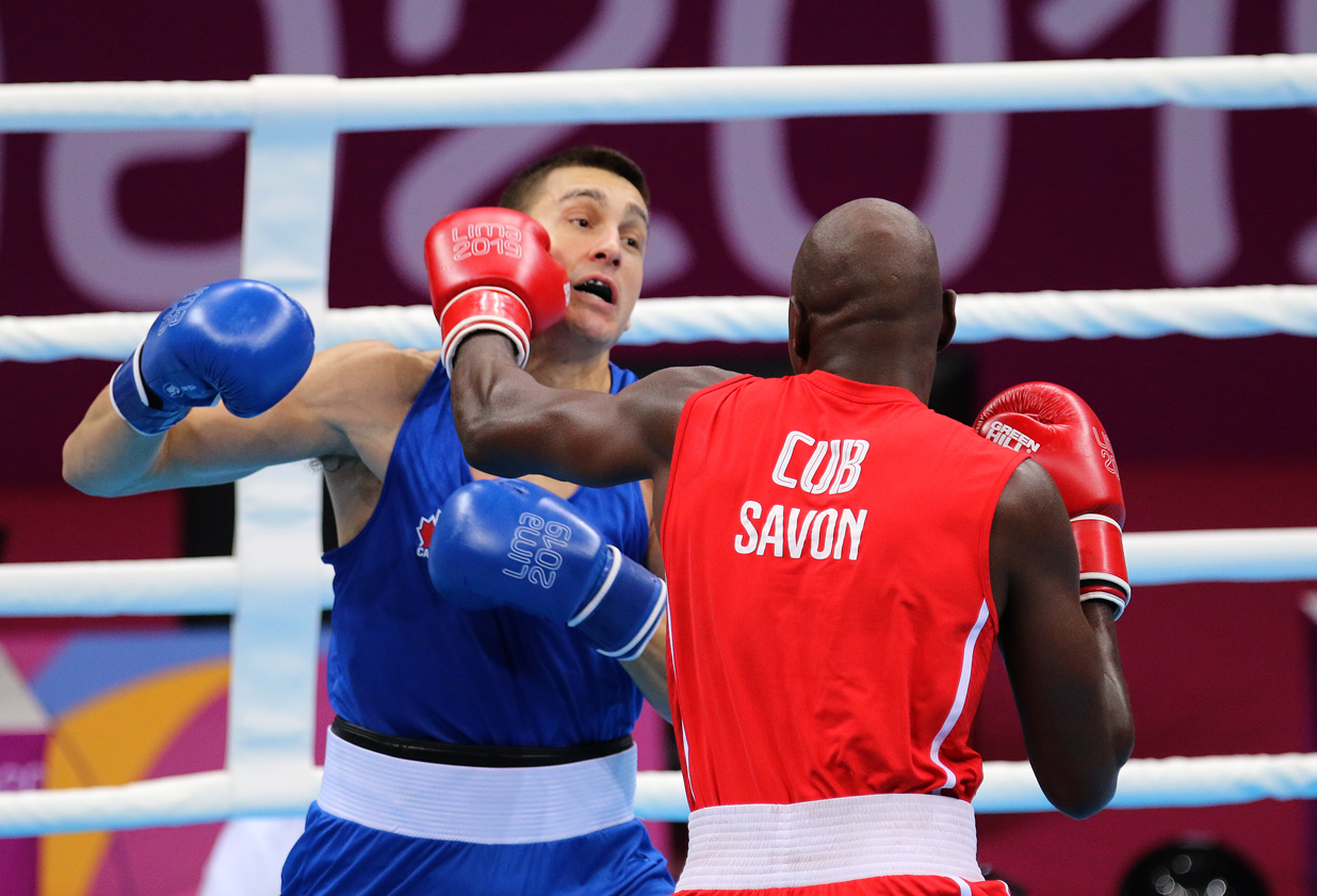Erislandy Savón aseguró un bronce. Foto: Mónica Ramírez