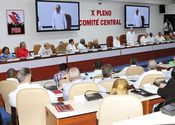 X Pleno del Comité Central