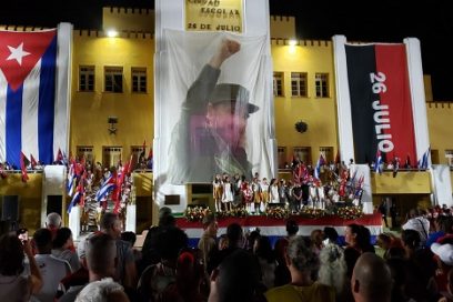 Jóvenes santiagueros reeditan asalto al cuartel Moncada