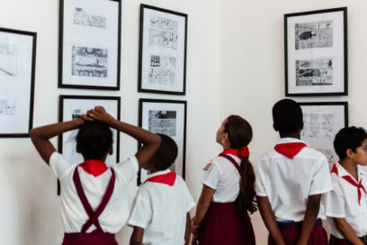 Vitrina de Valonia: Única biblioteca de historietas en Cuba