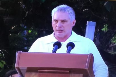 President Miguel Diaz-Canel: U.S. wants to cut our electricity, our water and even our air